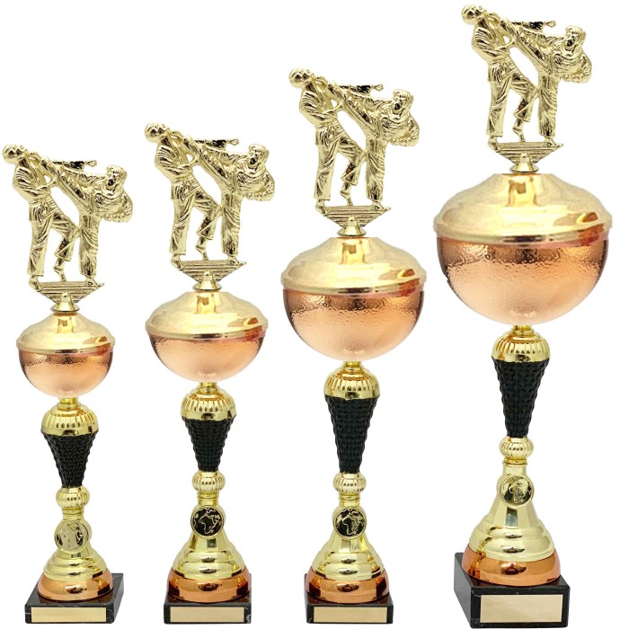 SIDE KICK METAL TROPHY  - AVAILABLE IN 4 SIZES